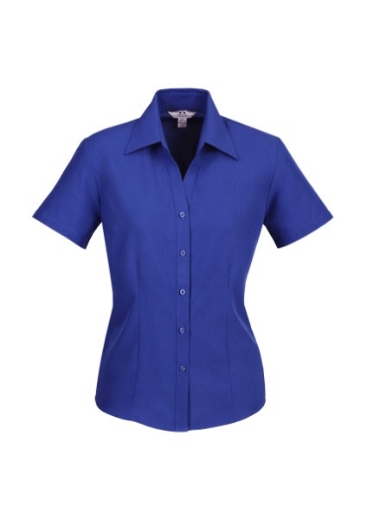 Picture of Biz Collection Ladies Oasis Shirt Short Sleeve 100% breathable comfortcool polyester